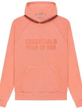 Essentials Fear of God Coral Hoodie XS